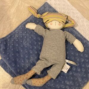 EUC 13” Moulin Roty/ Les Petits Dodos bunny doll